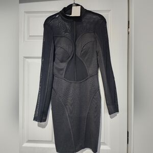 NWT All-Urs Inc Sheer Bodycon Size M